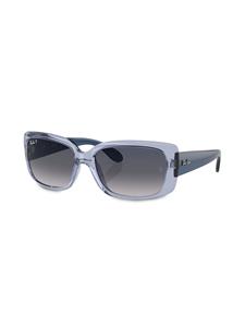 Ray-Ban Zonnebril met vierkant montuur - Blauw