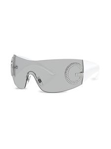Dolce & Gabbana Eyewear Zonnebril met shield montuur - Grijs