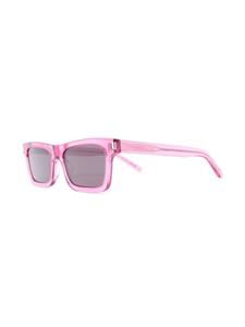 Saint Laurent Eyewear Zonnebril met wayfarer montuur - Roze
