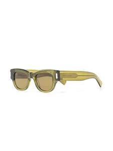 Saint Laurent Eyewear Bril met doorzichtig montuur - Groen
