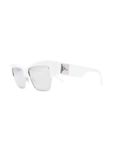 Dolce & Gabbana Eyewear Zonnebril met vierkant montuur - Wit