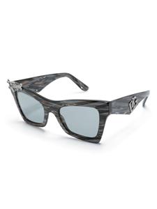Dolce & Gabbana Eyewear Zonnebril met print - Zilver