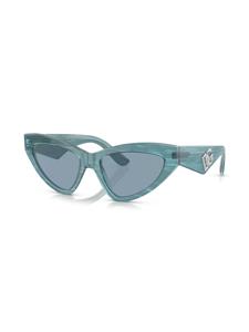 Dolce & Gabbana Eyewear Zonnebril met cat-eye montuur - Blauw