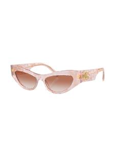 Dolce & Gabbana Eyewear Zonnebril met cat-eye montuur - Roze
