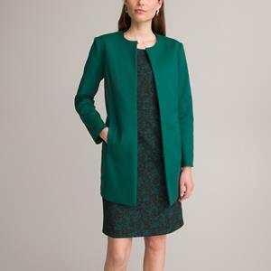 ANNE WEYBURN Lange jas, recht model