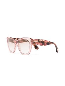 TOM FORD Eyewear Zonnebril met cat-eye montuur - Roze