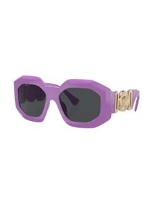 Versace Eyewear Zonnebril met geometrisch montuur - Paars