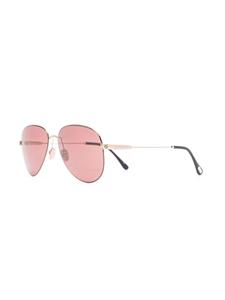 TOM FORD Eyewear Zonnebril met piloten montuur - Goud