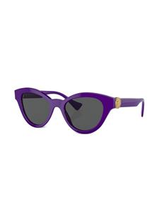 Versace Eyewear Zonnebril met rond montuur - Paars