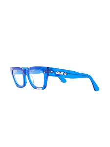Natasha Zinko This Is Revolution zonnebril met vierkant montuur - Blauw