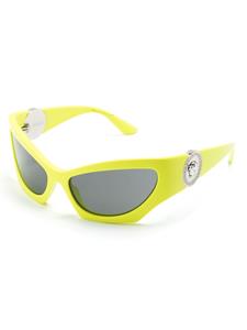 Versace Eyewear Zonnebril met cat-eye montuur - Geel