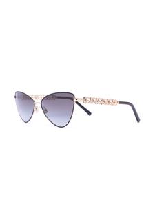 Dolce & Gabbana Eyewear Zonnebril met cat-eye montuur - Goud