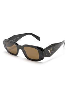 Prada Eyewear Symbole zonnebril met vierkant montuur - Zwart