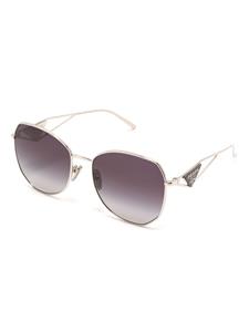 Prada Eyewear Zonnebril met oversized montuur - Zilver