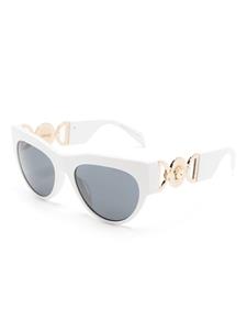 Versace Eyewear Medusa zonnebril met cat-eye montuur - Wit