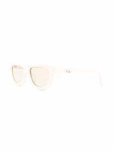 Huma Sunglasses Lion zonnebril met vierkant montuur - Beige