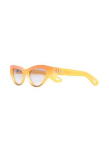 Jacques Marie Mage Slade zonnebril met cat-eye montuur - Oranje