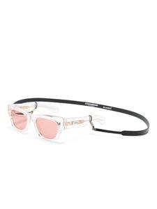 Alanui x Jacques Marie Mage Zuma zonnebril - Roze