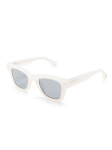 Jacquemus Les Lunettes zonnebril met vierkant montuur - Beige