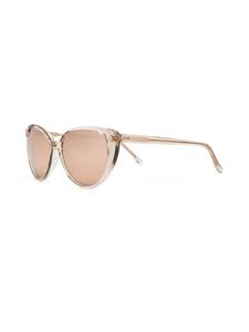 Linda Farrow zonnebril met cat-eye montuur - Roze