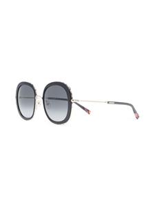 MISSONI EYEWEAR Zonnebril met oversized montuur - Zwart