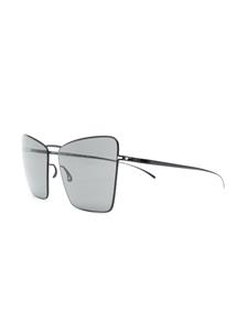 Mykita Zonnebril met vierkant montuur - Zwart