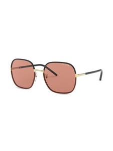 Prada Eyewear Zonnebril met vierkant montuur - Bruin