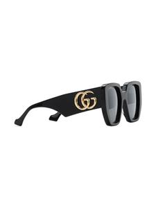 Gucci Eyewear Zonnebril met oversized montuur - Grijs