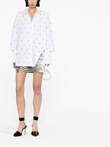 The Attico Oversized blouse - Wit