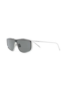 Saint Laurent Eyewear Zonnebril met vierkant montuur - Zilver