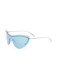 Alexander McQueen Eyewear Zonnebril zonder montuur - Zilver