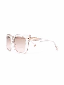 Cazal 8502 zonnebril met vierkant montuur - Beige