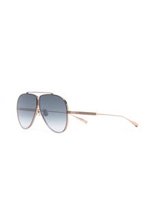 Valentino Eyewear Zonnebril met piloten montuur - Goud