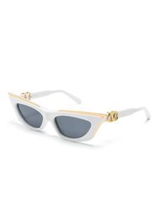 Valentino Eyewear Zonnebril met cat-eye montuur - Wit