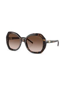 Giorgio Armani Zonnebril met getinte glazen - Bruin