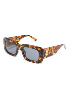 The Attico Zonnebril met schildpadschild design - Bruin