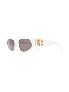 Balenciaga Eyewear Zonnebril met D-montuur - Wit