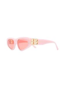 Balenciaga Eyewear BB0095S zonnebril met rechthoekige montuur - Roze