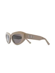 Balenciaga Eyewear Zonnebril met D-montuur - Bruin