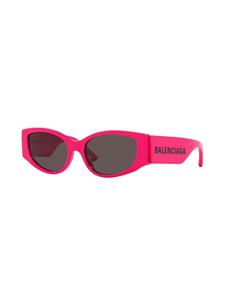 Balenciaga Eyewear Zonnebril met rechthoekig montuur - Roze