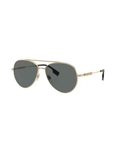 Burberry Eyewear Zonnebril met piloten montuur - Goud