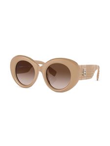 Burberry Eyewear Zonnebril met logo - Beige