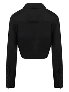 Citizens of Humanity Bea cropped blouse - Zwart