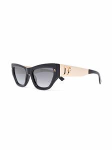 Dsquared2 Eyewear Hype zonnebril met logoplakkaat - Zwart
