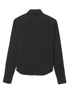 Saint Laurent Button-up blouse - Zwart
