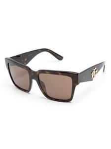 Dolce & Gabbana Eyewear Zonnebril met oversized montuur - Bruin