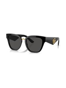 Dolce & Gabbana Eyewear Zonnebril met vierkant montuur - Zwart