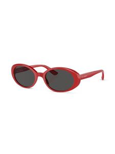 Dolce & Gabbana Eyewear Zonnebril met rond montuur - Rood
