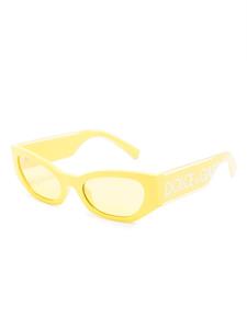 Dolce & Gabbana Eyewear Zonnebril met cat-eye montuur - Geel