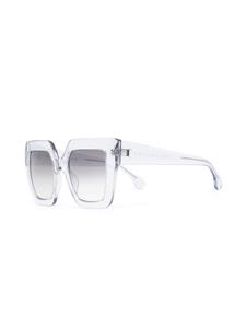 Philosophy di Lorenzo Serafini Eyewear Zonnebril met oversized montuur - Grijs
